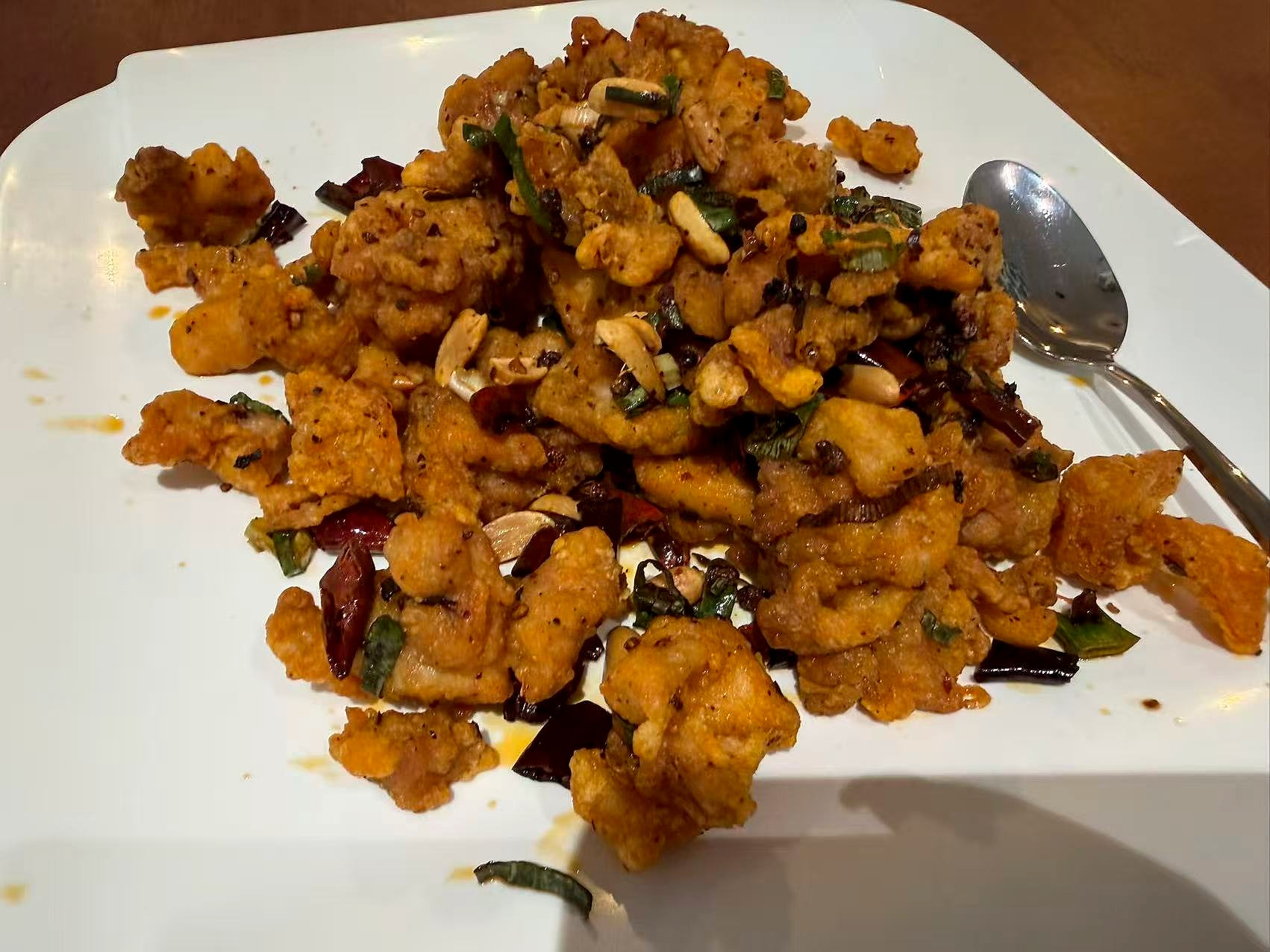 Poulet sauté au piment
